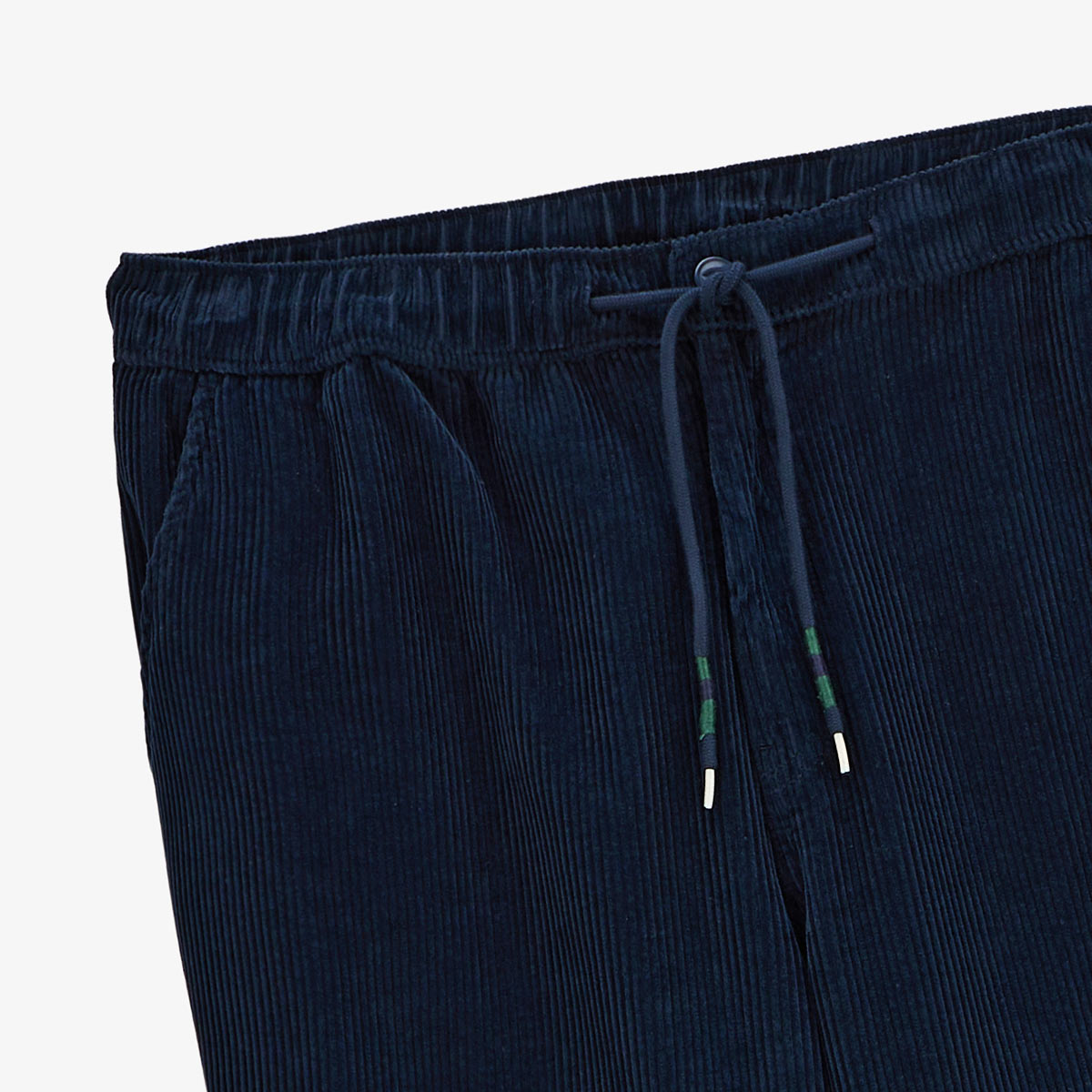 549 Regular Comfort Elasticated Dark Blue Cotton Pants for Men SERGE BLANCO