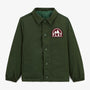 Dan boys' parka in English green SERGE BLANCO