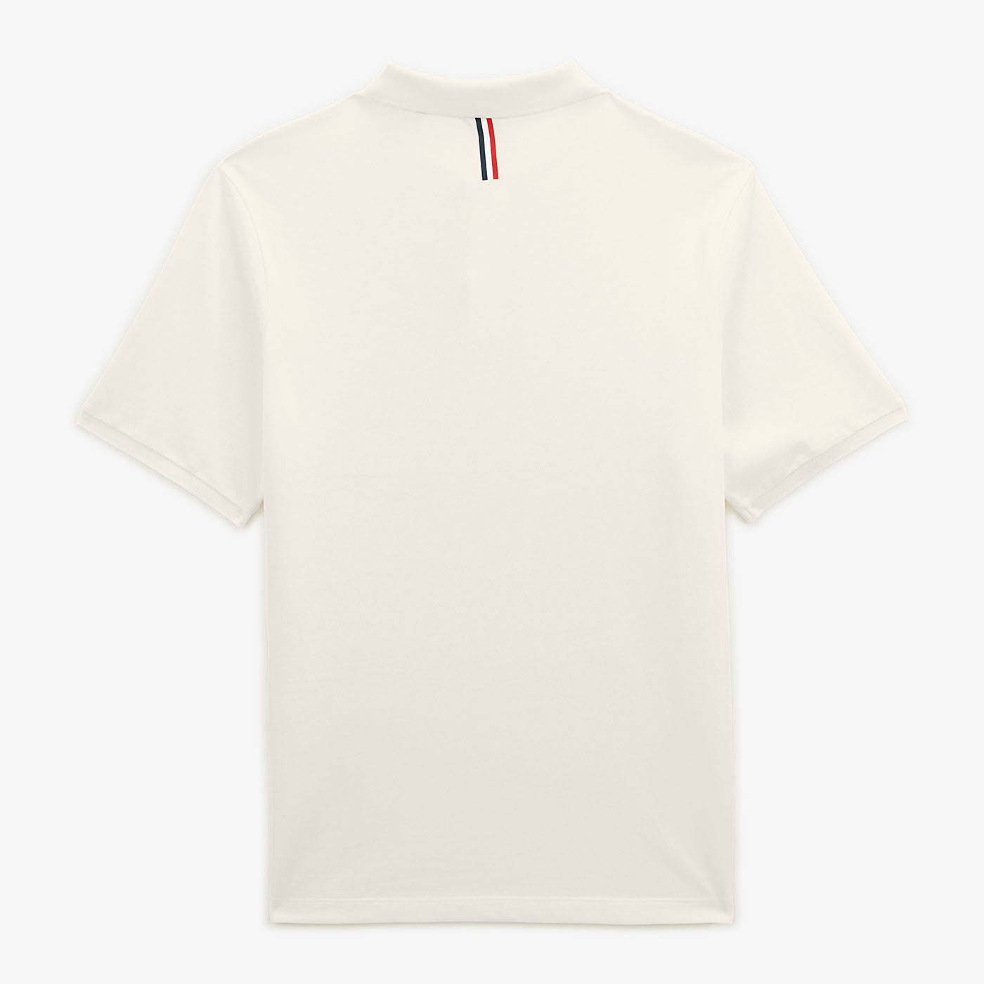 Lucas off-white men's white cotton piqué polo shirt serge blanco