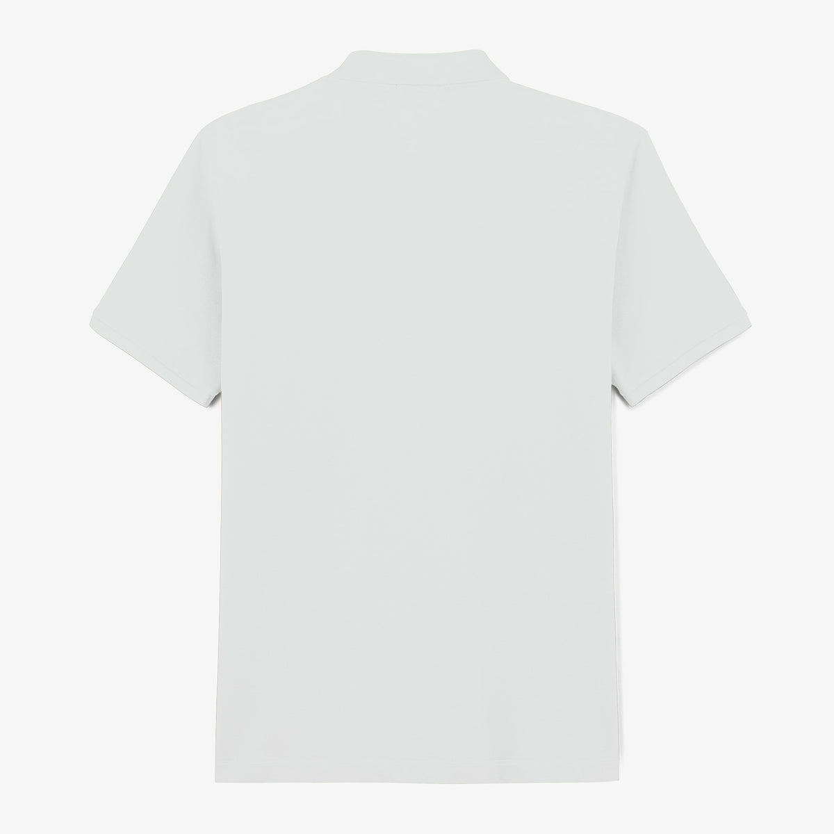 Blanco 1958 short-sleeved cotton polo shirt in white for men SERGE BLANCO