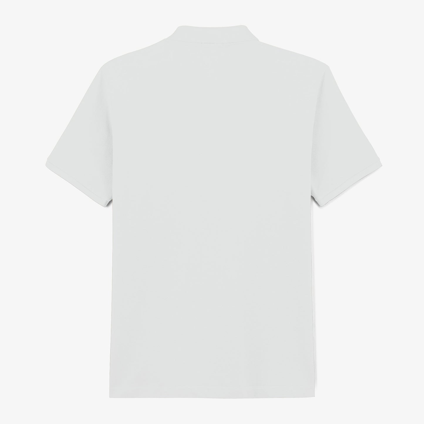 Blanco 1958 short-sleeved cotton polo shirt in white for men SERGE BLANCO