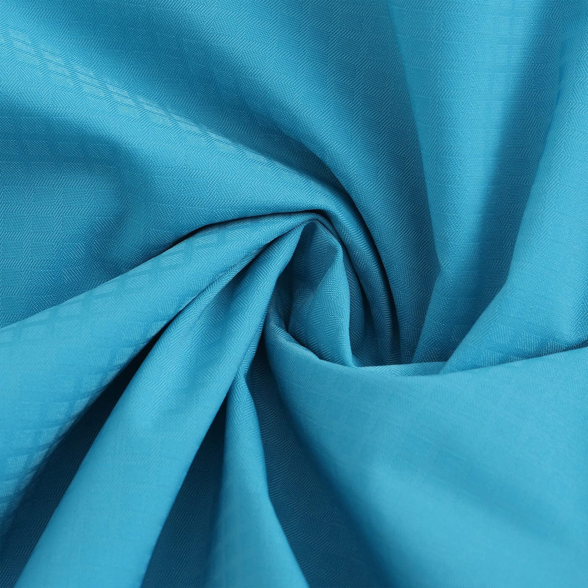 Doron turquoise water-repellent jacket for men in blanco serge