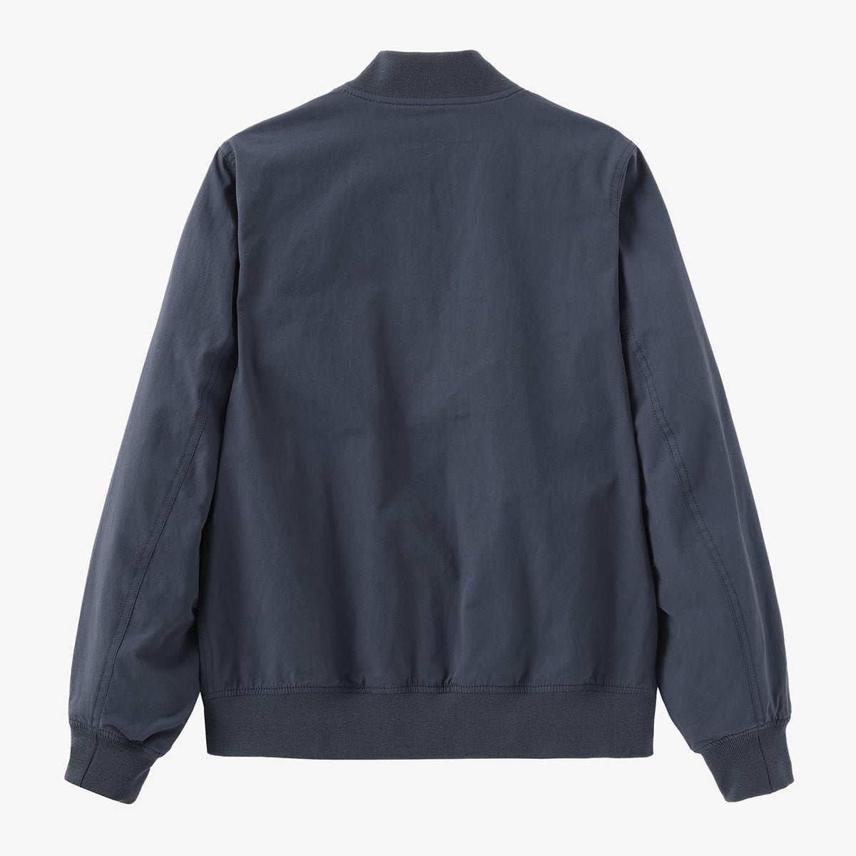 Men's Reversible Cotton Bomber Jacket in Blue and Khaki Green by SERGE BLANCO