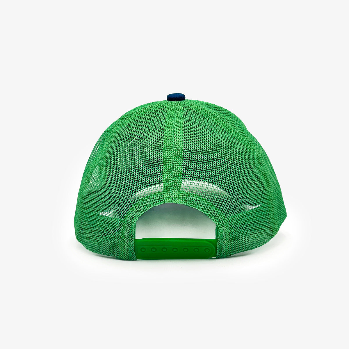 SERGE BLANCO Men's Opal Blue and Green Trucker Cap
