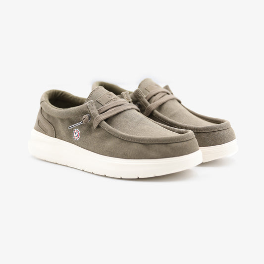 Saint-Jean shitake Men's Boat Shoe SERGE BLANCO