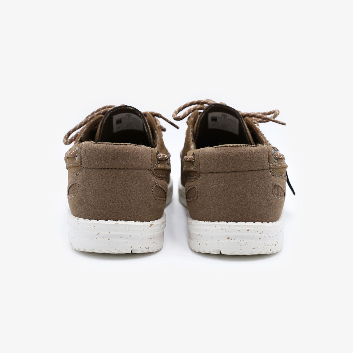 Socoa Taupe Nubuck Boat Shoes for Men SERGE BLANCO