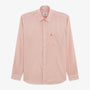 Charles Men's Long-Sleeved Cotton Shirt in Coral with Stars SERGE BLANCO