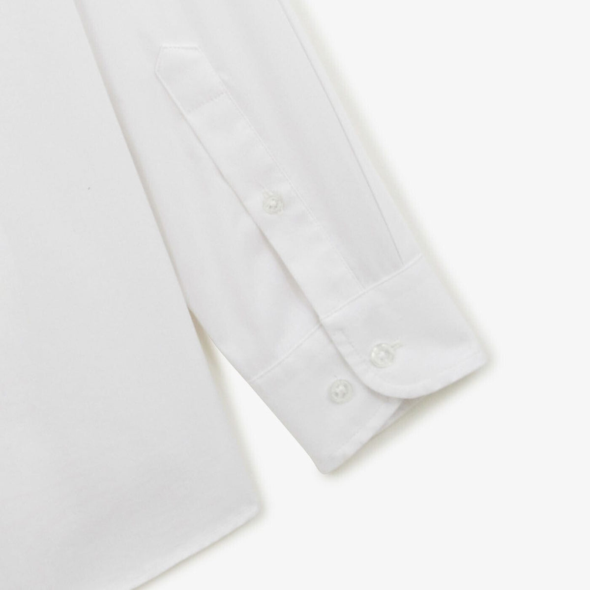 SERGE BLANCO Men's White Comfort Poplin Shirt
