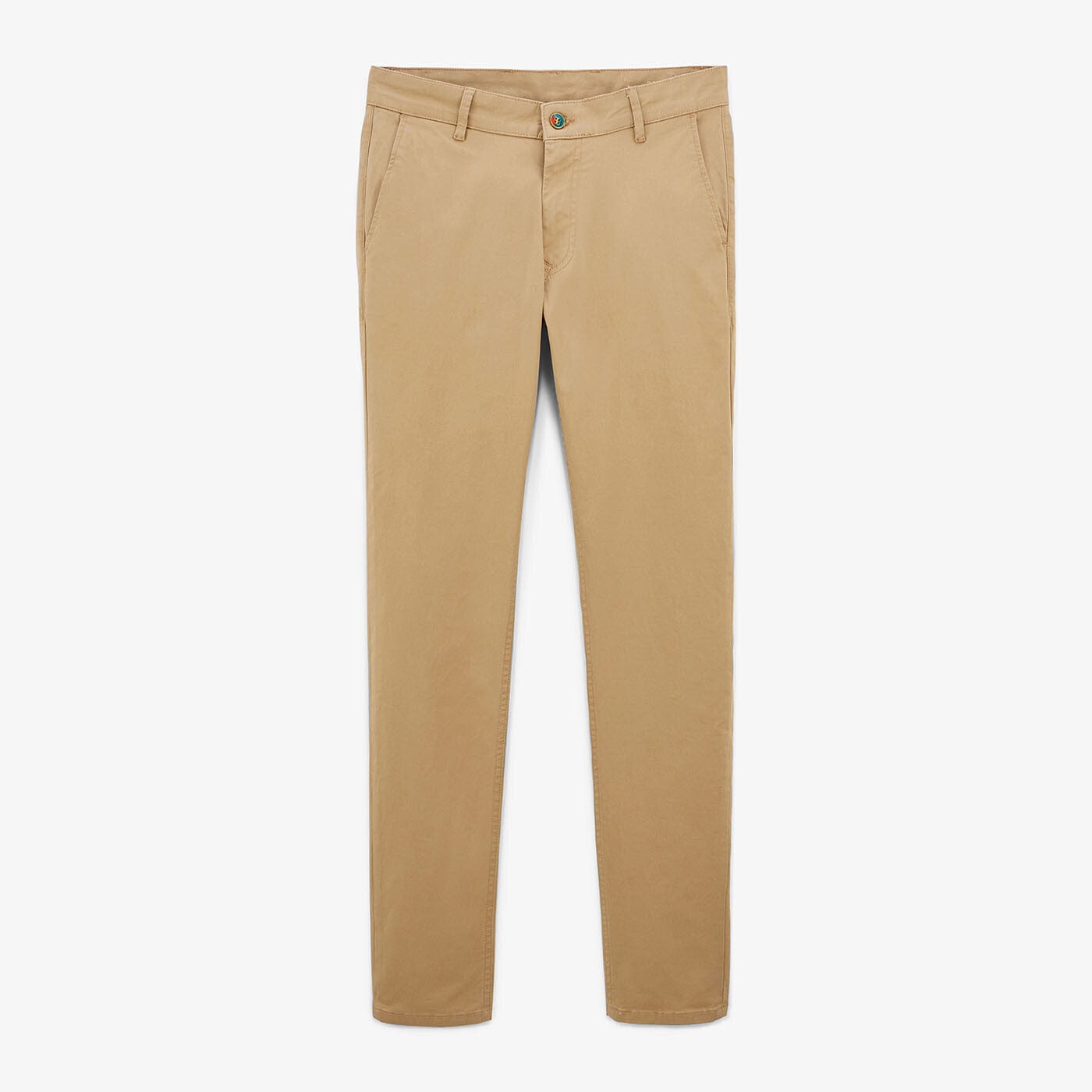 Chino 702 Comfort Fit Beige Cotton Men's SERGE BLANCO