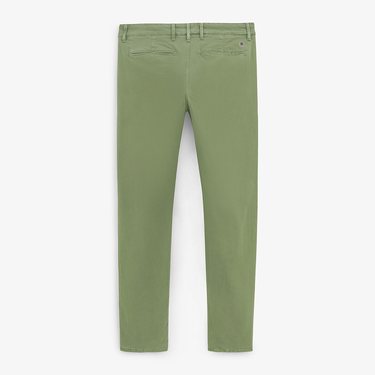 Chino 702 Straight Fit Comfort Military Green Men SERGE BLANCO