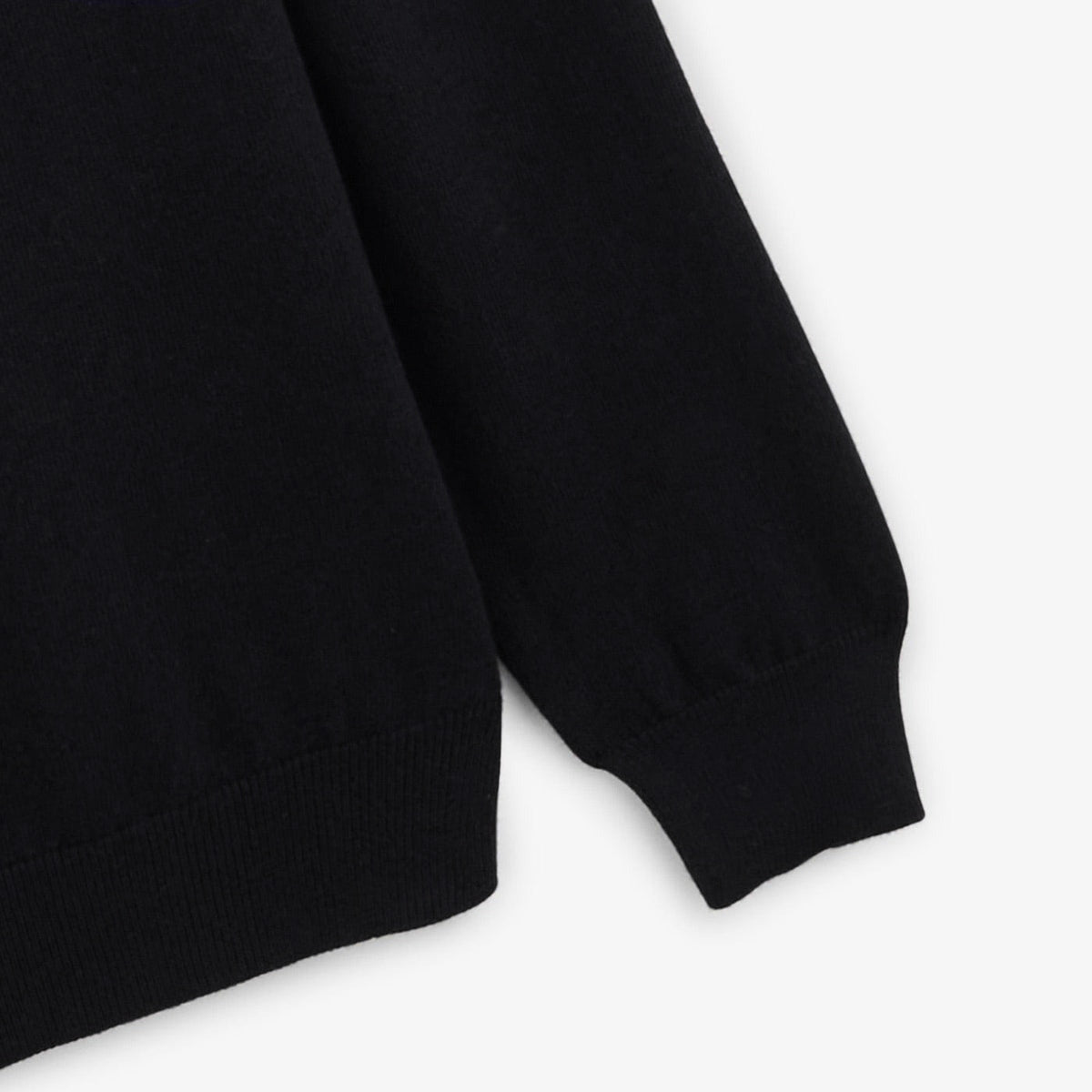 Morgan Men's Black Zip-Up High-Neck Cardigan SERGE BLANCO