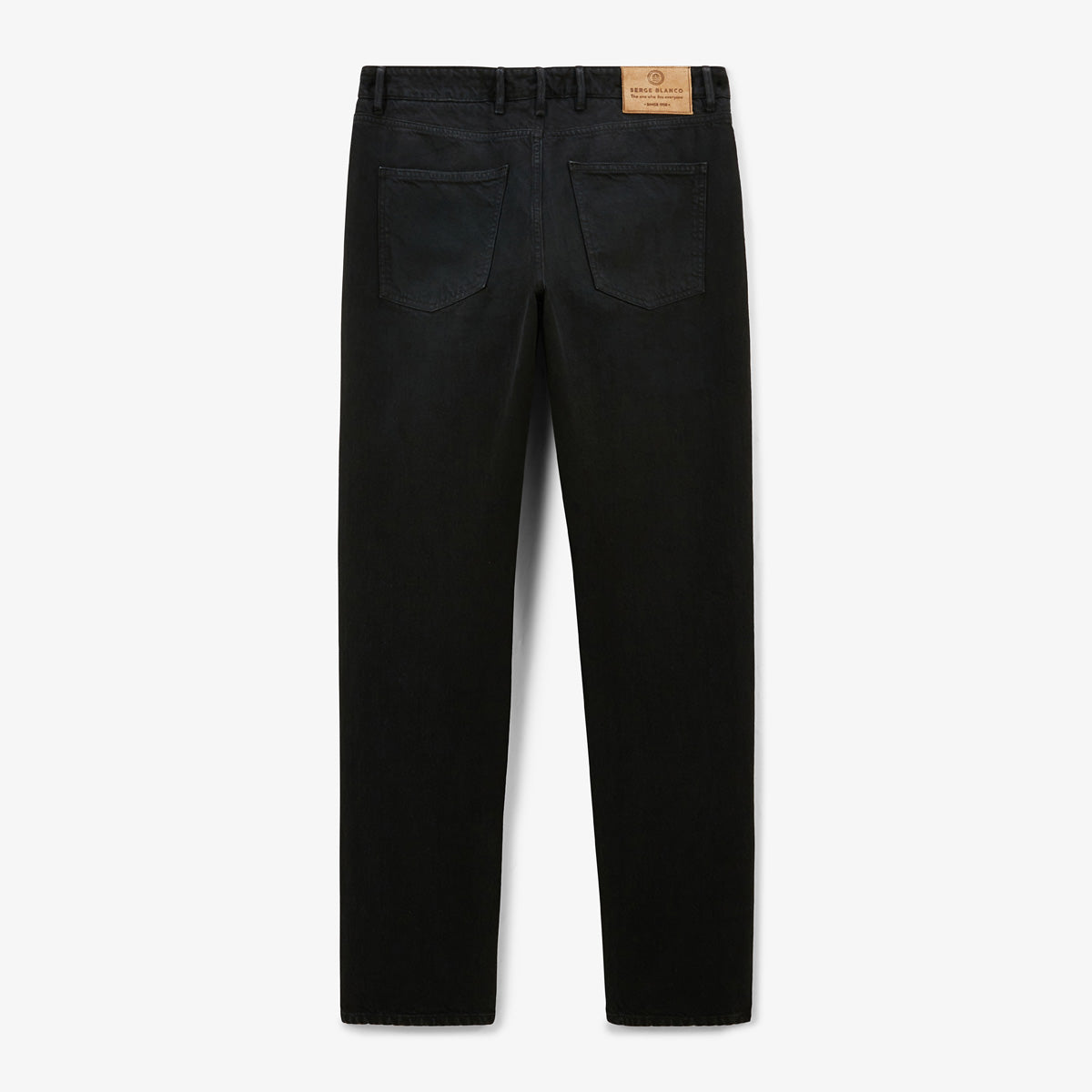 Jean 331 Tapered Fit Black Men's SERGE BLANCO