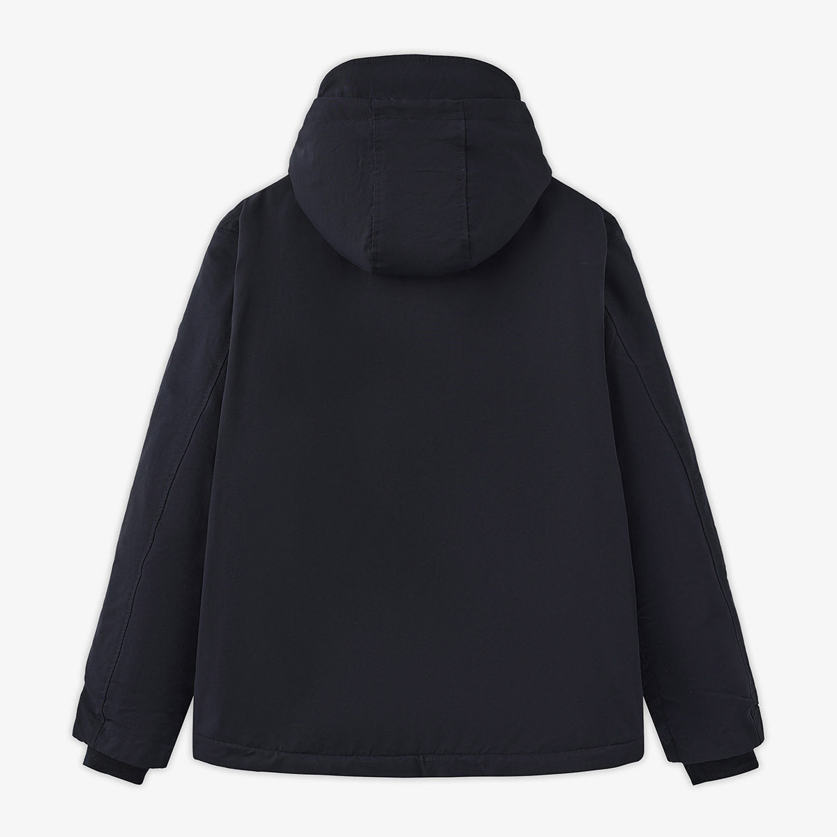 Dimitri Water-Repellent Fleece Parka in Navy Blue for Men by SERGE BLANCO