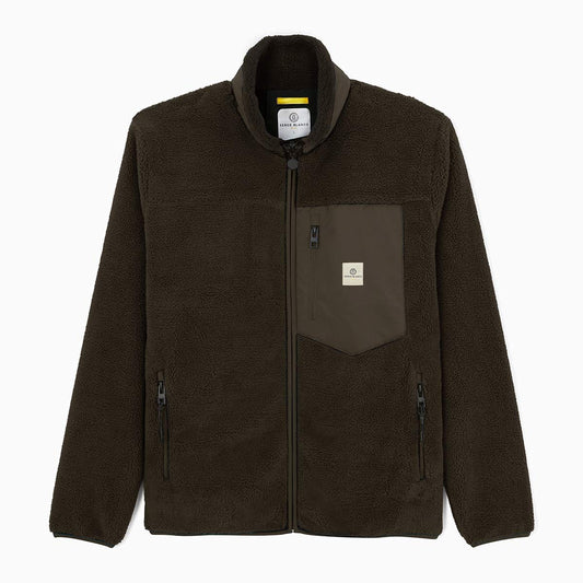 Toronto PLAY Men's Military Green Fleece Parka SERGE BLANCO