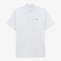 Lucas Short-Sleeved Cotton Piqué Polo Shirt in White for Men SERGE BLANCO