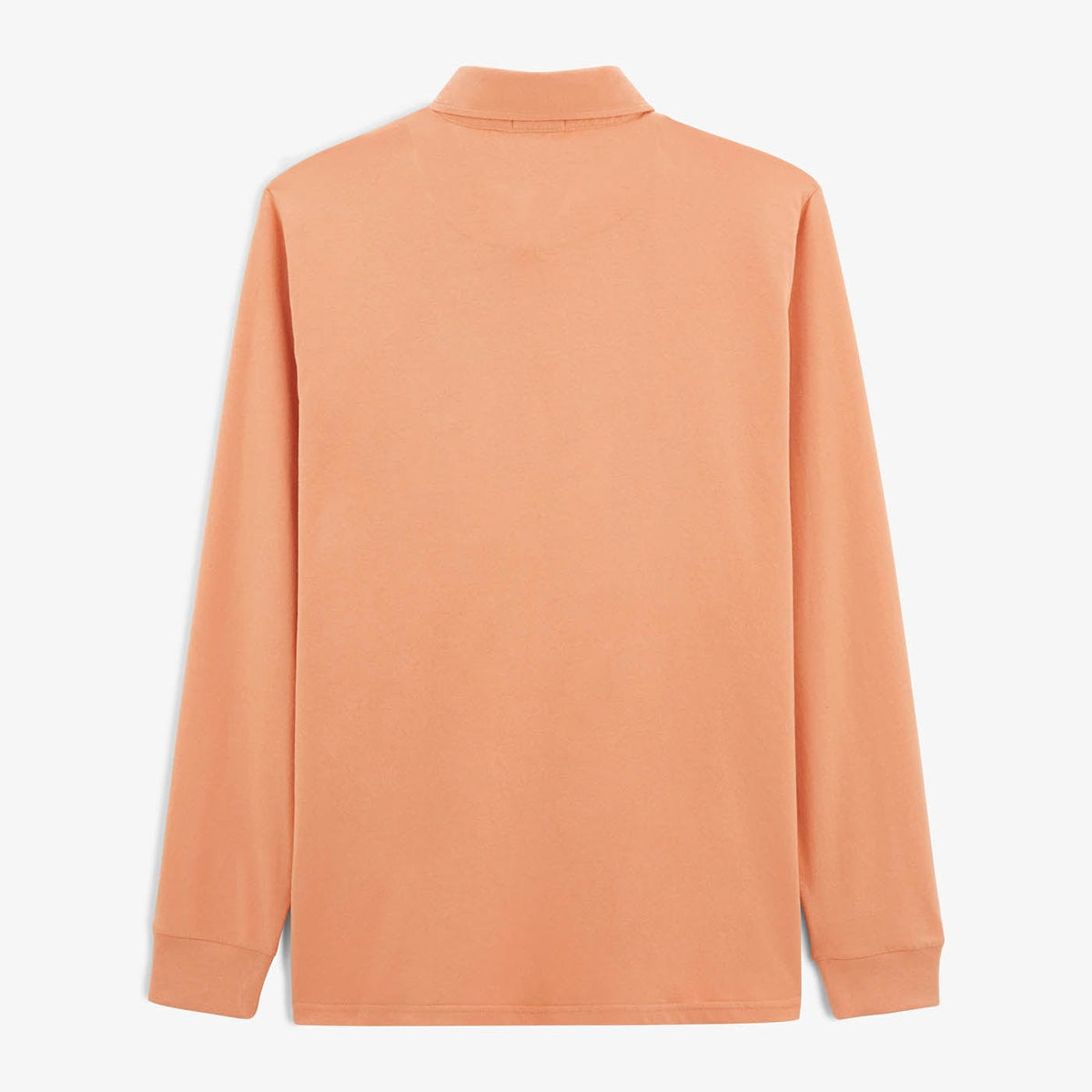 Loevan Long Sleeve Rugby Polo Shirt Coral Cotton Polo Collar Men's SERGE BLANCO