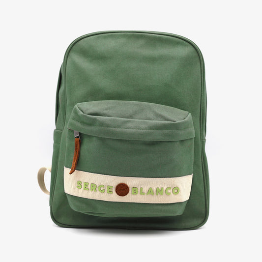 SERGE BLANCO military green GYM backpack