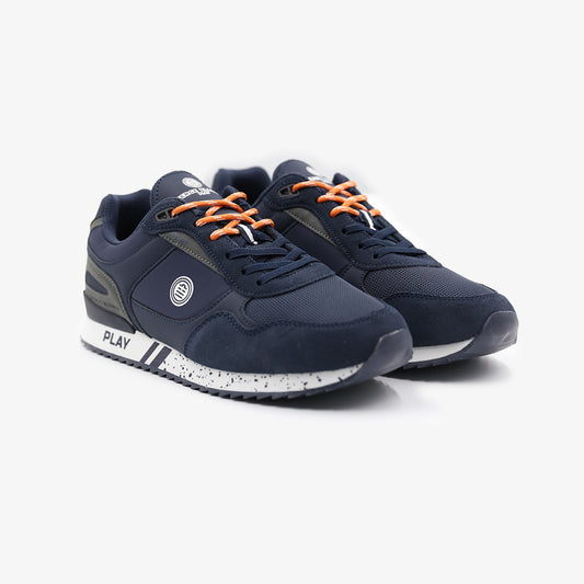 Chamonix Play dark navy blue men's sneakers SERGE BLANCO