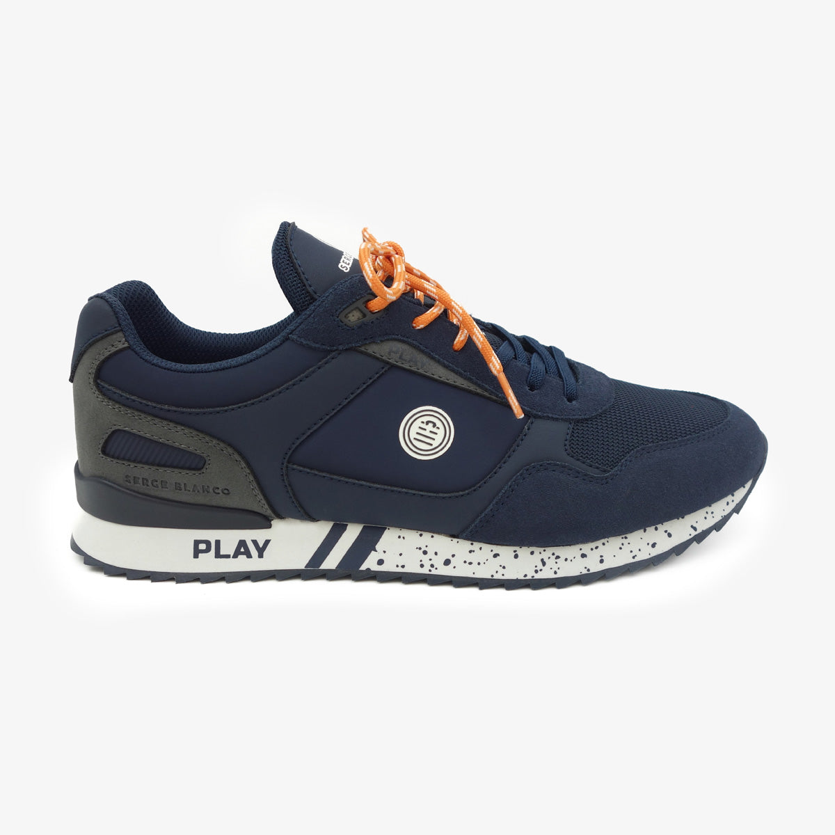 Chamonix Play Sneaker in Dark Navy Blue for Men by SERGE BLANCO