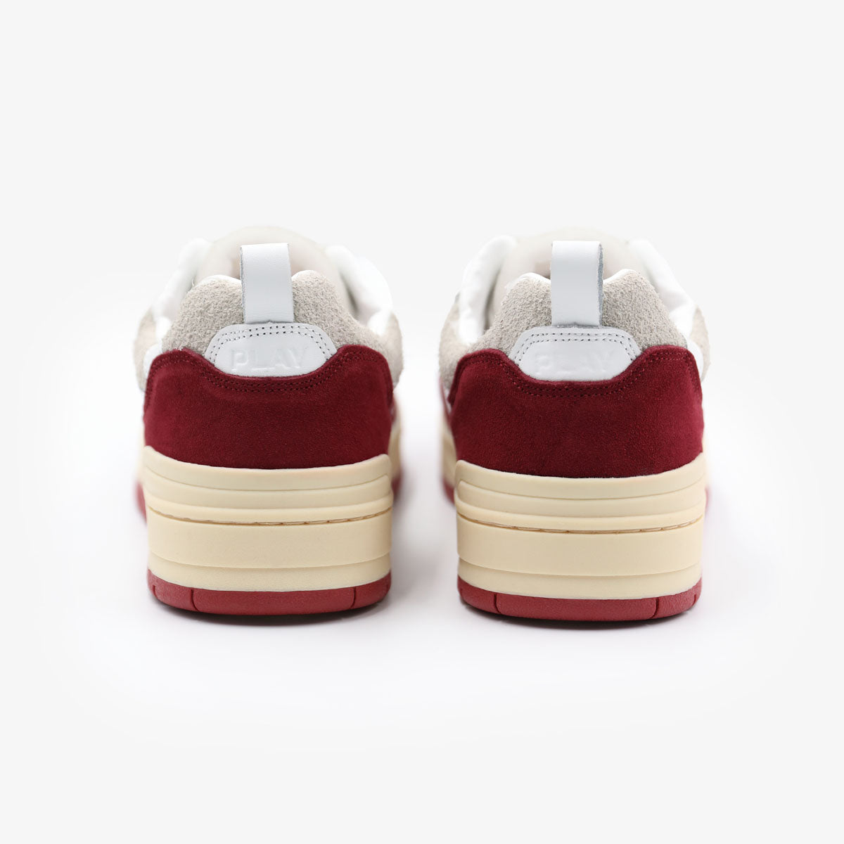 Men's two-tone red Vernaz sneakers SERGE BLANCO