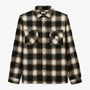 Clovis black checked overshirt for men SERGE BLANCO