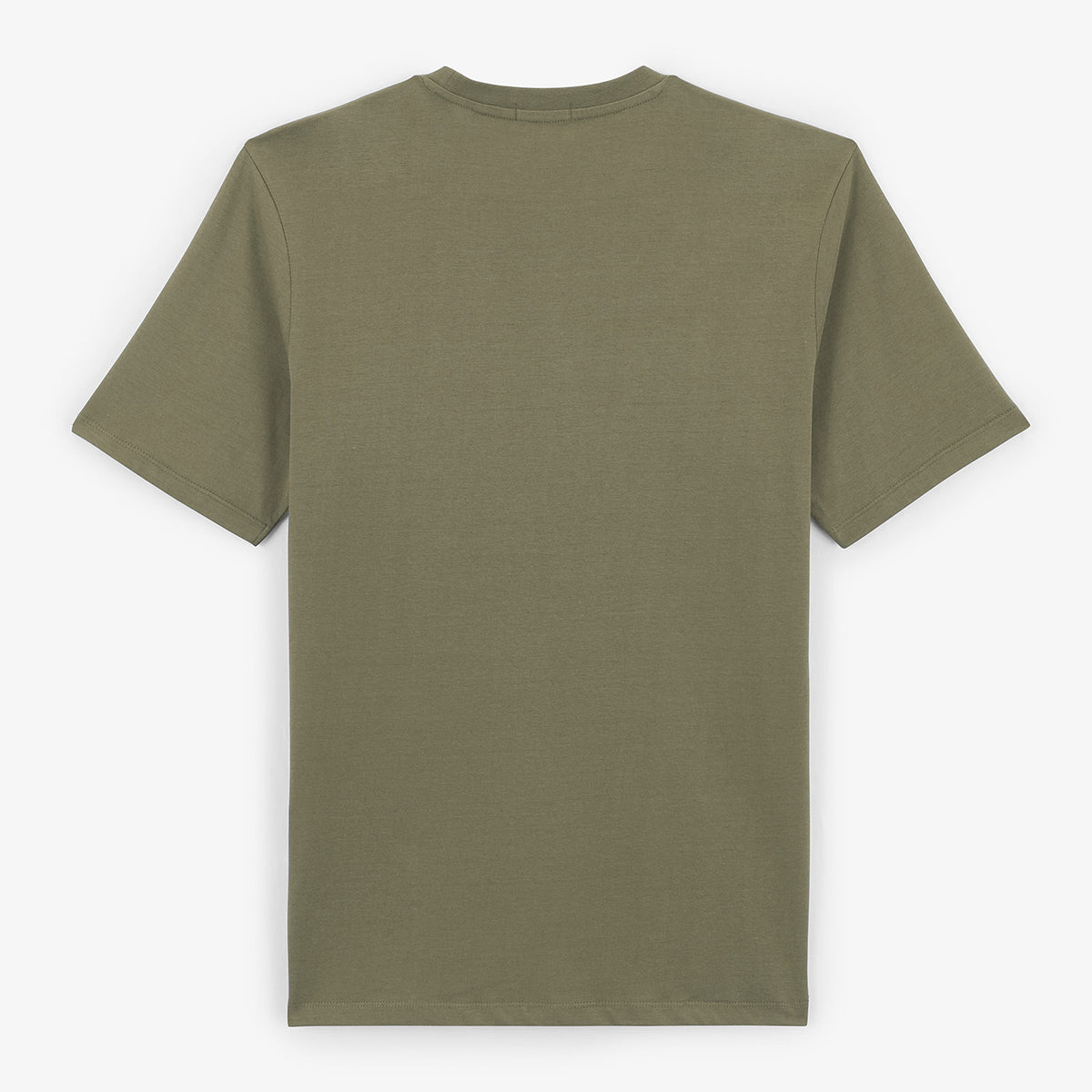 Turner Short Sleeve Round Neck T-Shirt in Khaki Green for Men by SERGE BLANCO