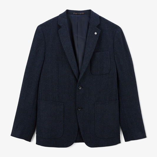 Men's navy blue wool Simonni jacket SERGE BLANCO