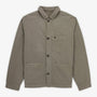 Wendel Herringbone Jacket in Teak Green Khaki for Men by SERGE BLANCO