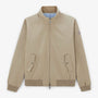 Chaqueta Florent con cremallera beige