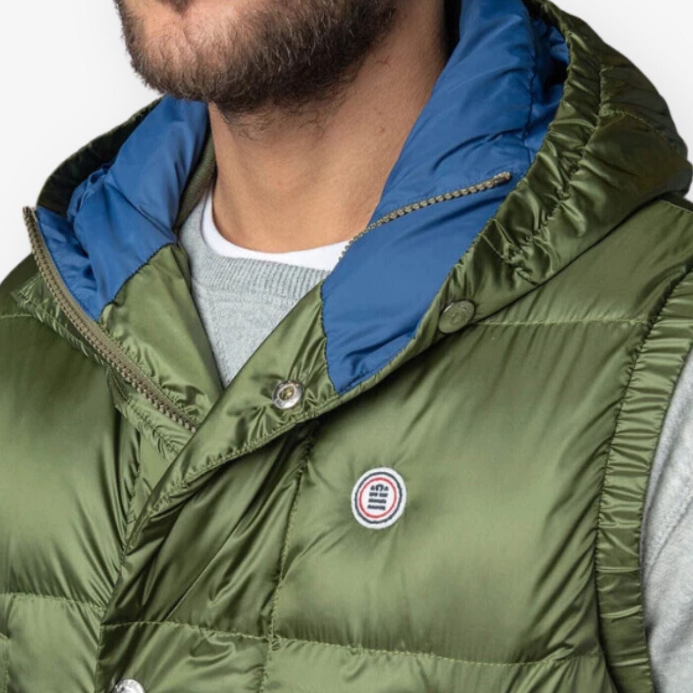 Chaqueta acolchada Gaston con capucha militar