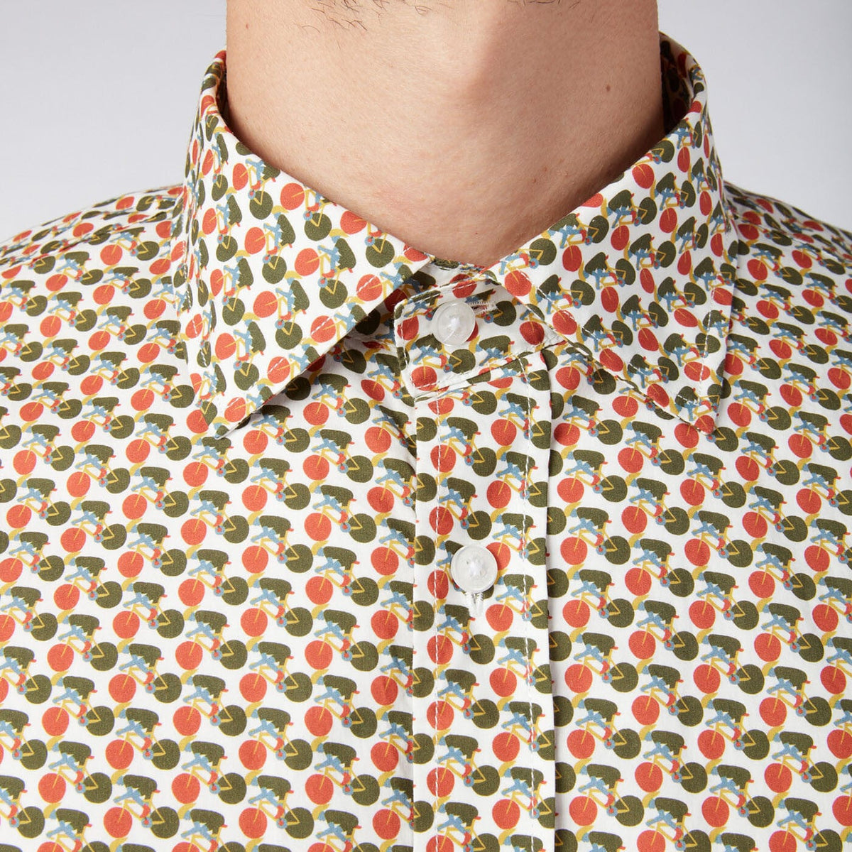 Camisa Liberty para hombre con estampado y corte ajustado