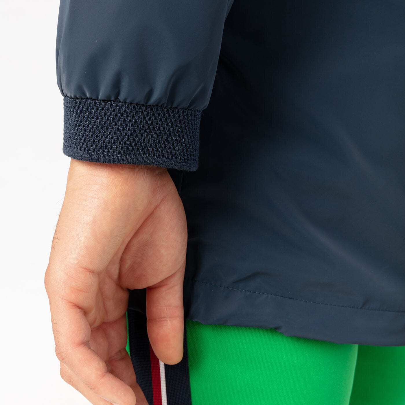 Chaqueta larga cortavientos azul marino PLAY