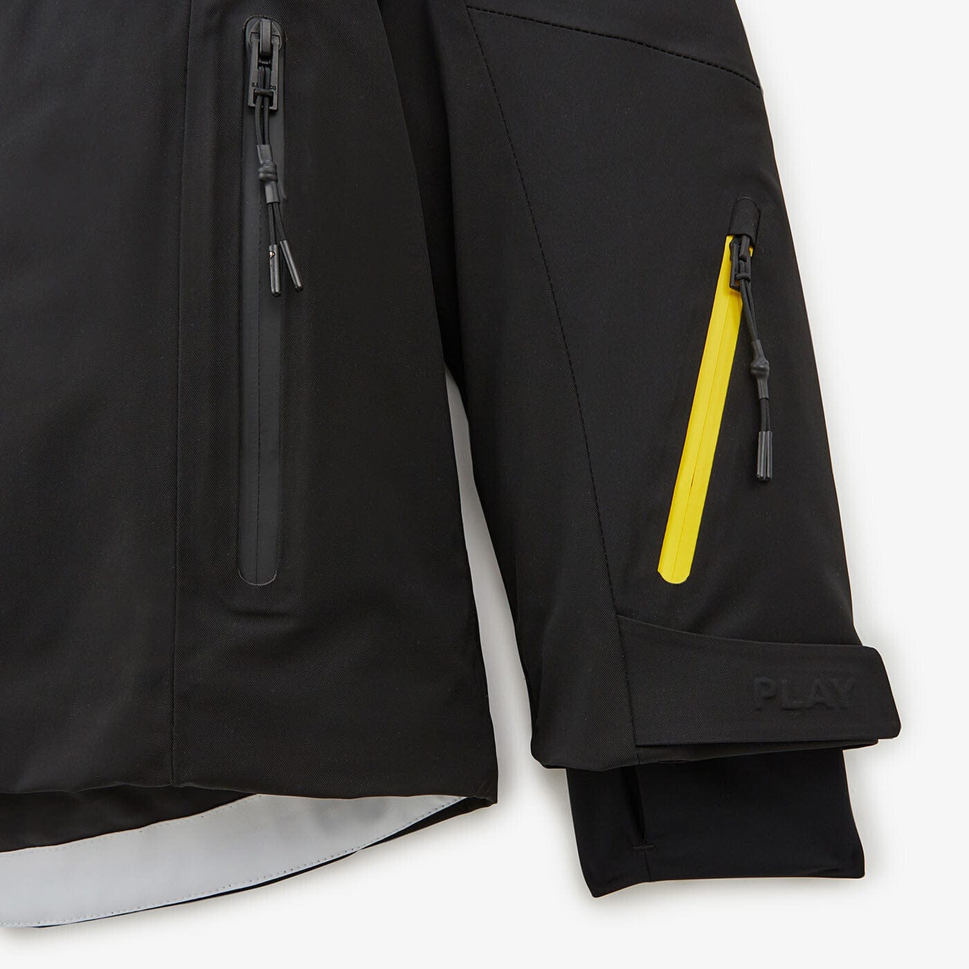 Chaqueta de esquí Courmayeur negra