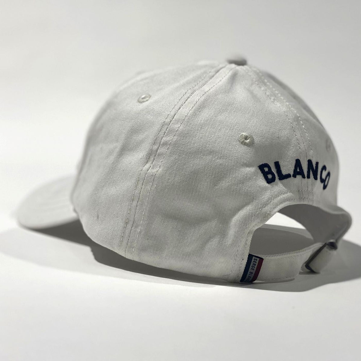 Gorra de algodón blanca