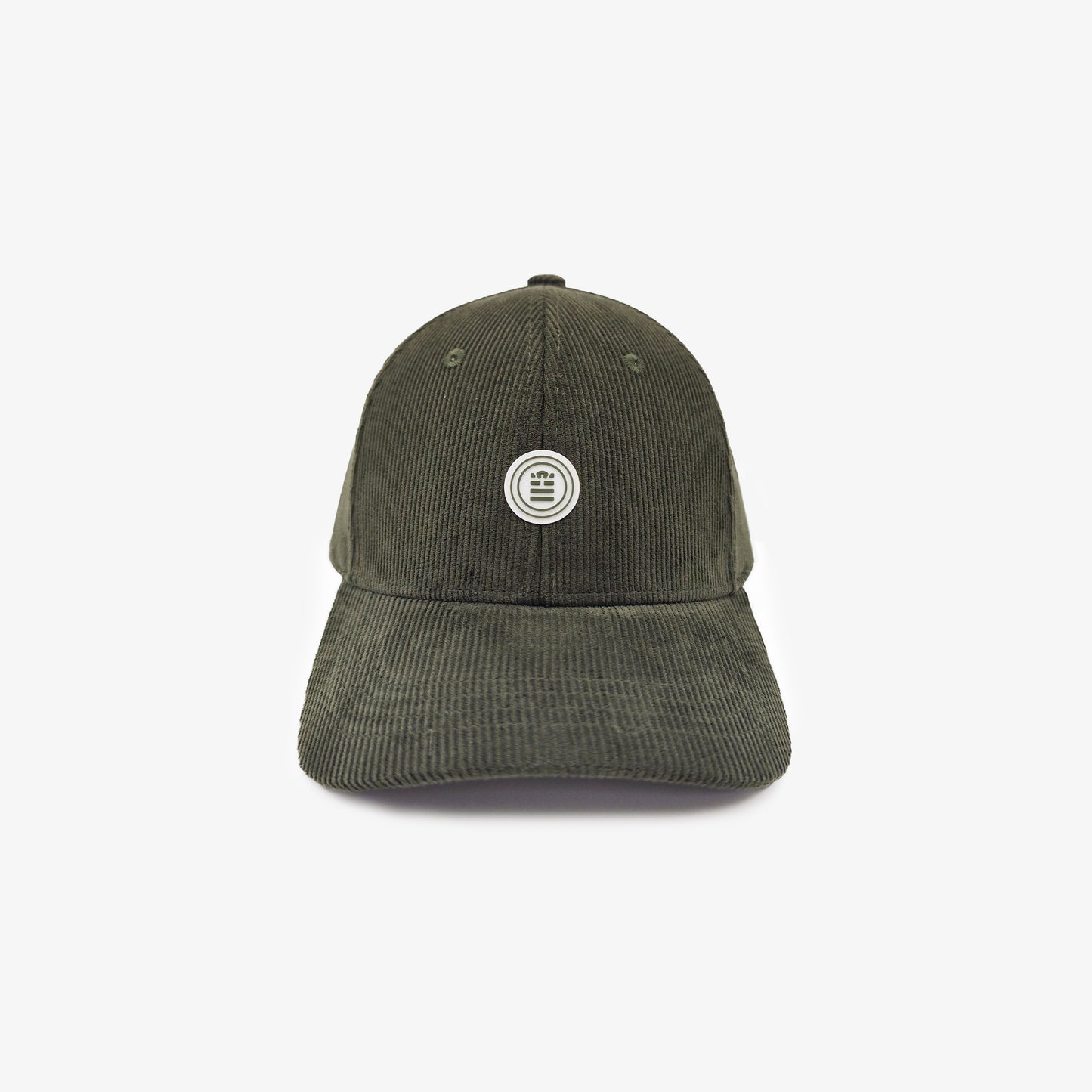 Gorra de algodón de terciopelo verde inglés para hombre SERGE BLANCO