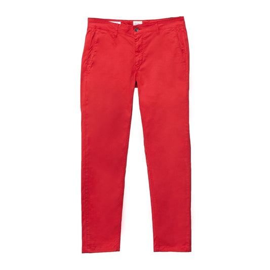 Chino 702 corte recto cómodo de algodón para hombre SERGE BLANCO