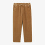 Pantalón chino de terciopelo 734 Junior con cintura elástica beige