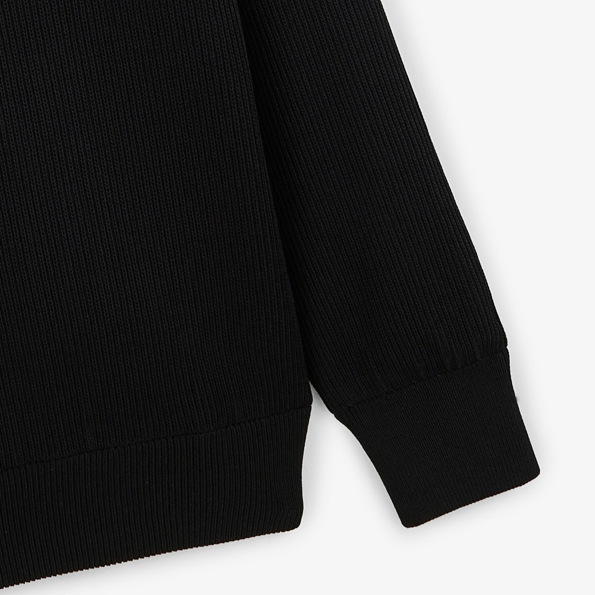 Chaqueta acolchada de punto negro Gasparus de manga larga para hombre SERGE BLANCO