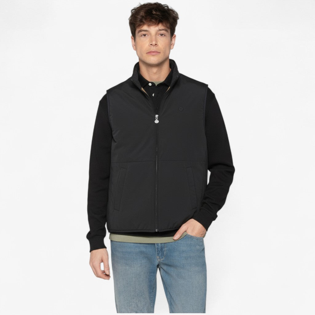 Chaleco sin mangas Daytona Ultralight azul marino oscuro para hombre SERGE 