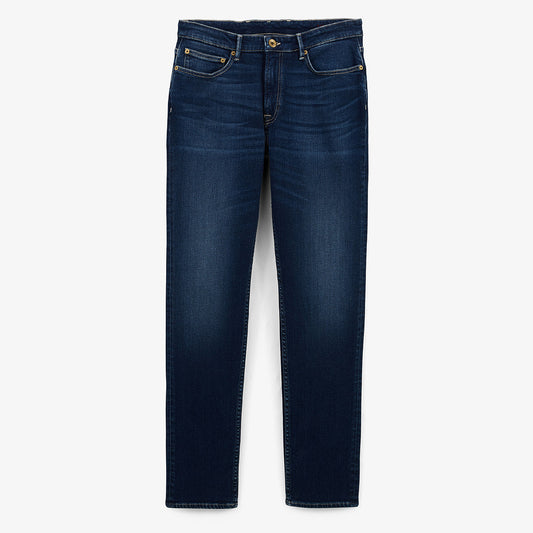 Jean 325 slim powertwist de algodón azul oscuro HOMBRE SERGE BLANCO