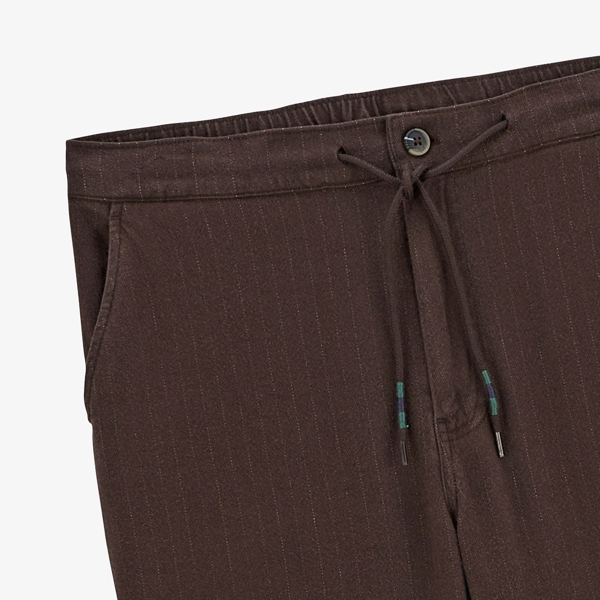 Pantalón 549 regular cómodo elástico marrón para hombre SERGE BLANCO