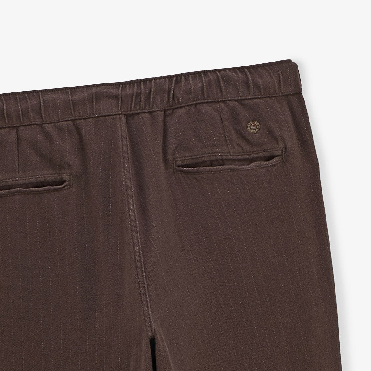 Pantalón 549 regular cómodo elástico marrón para hombre SERGE BLANCO