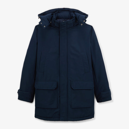 Parka de invierno John azul marino HOMBRE SERGE BLANCO
