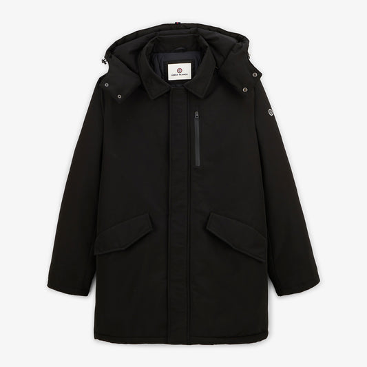 Parka de invierno Lario negra para hombre SERGE BLANCO