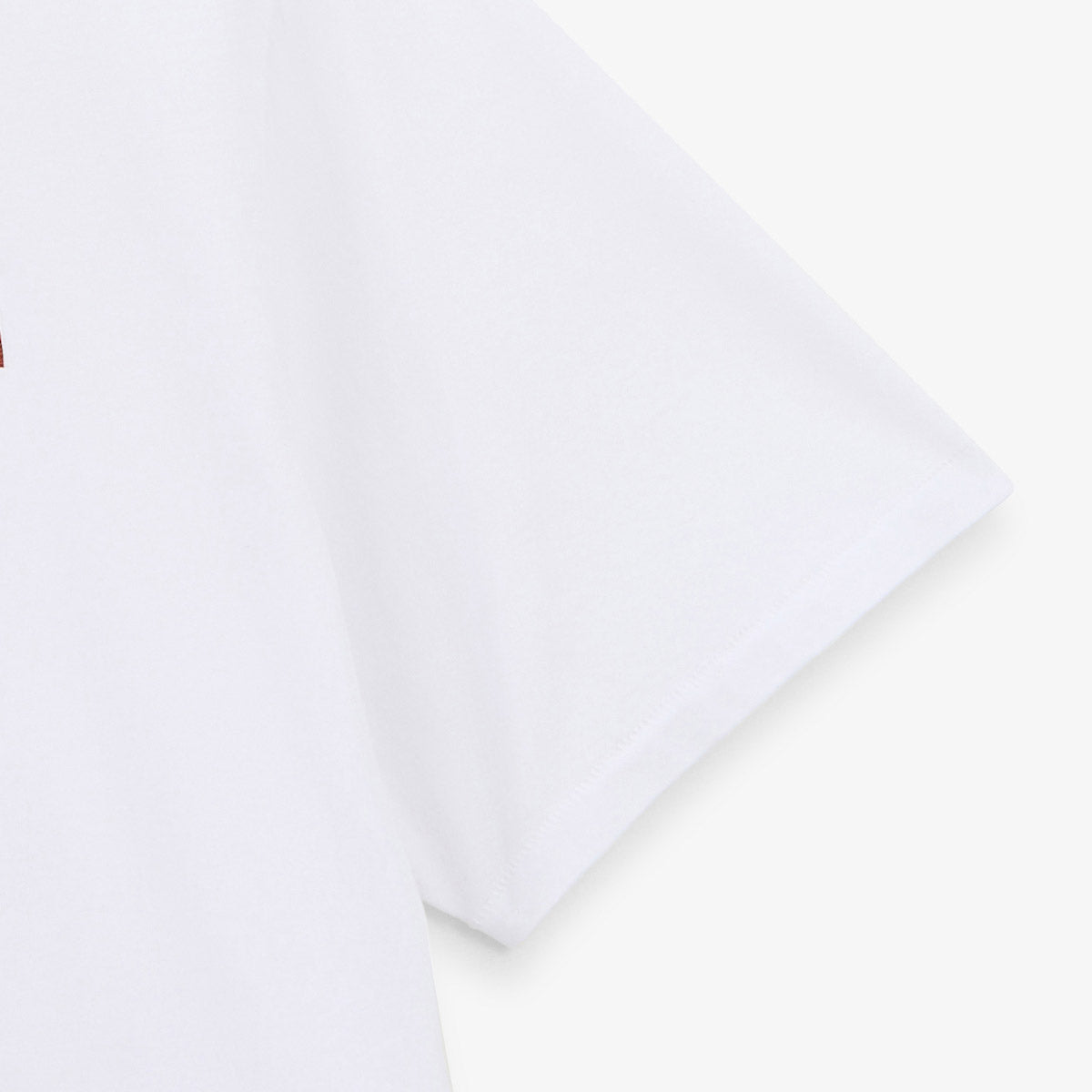 Camiseta de cuello redondo blanca de algodón con estampado de pulpo en la espalda HOMBRE SERGE BLANCO