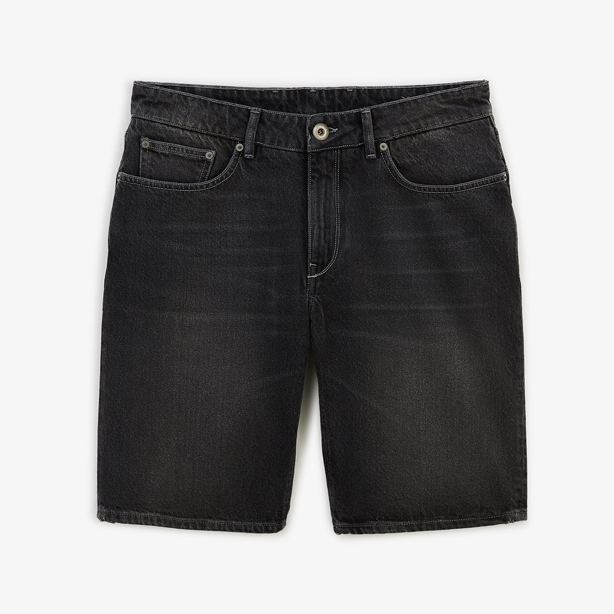 Bermudas 331 ajustadas fijas en denim gris oscuro HOMBRE SERGE BLANCO