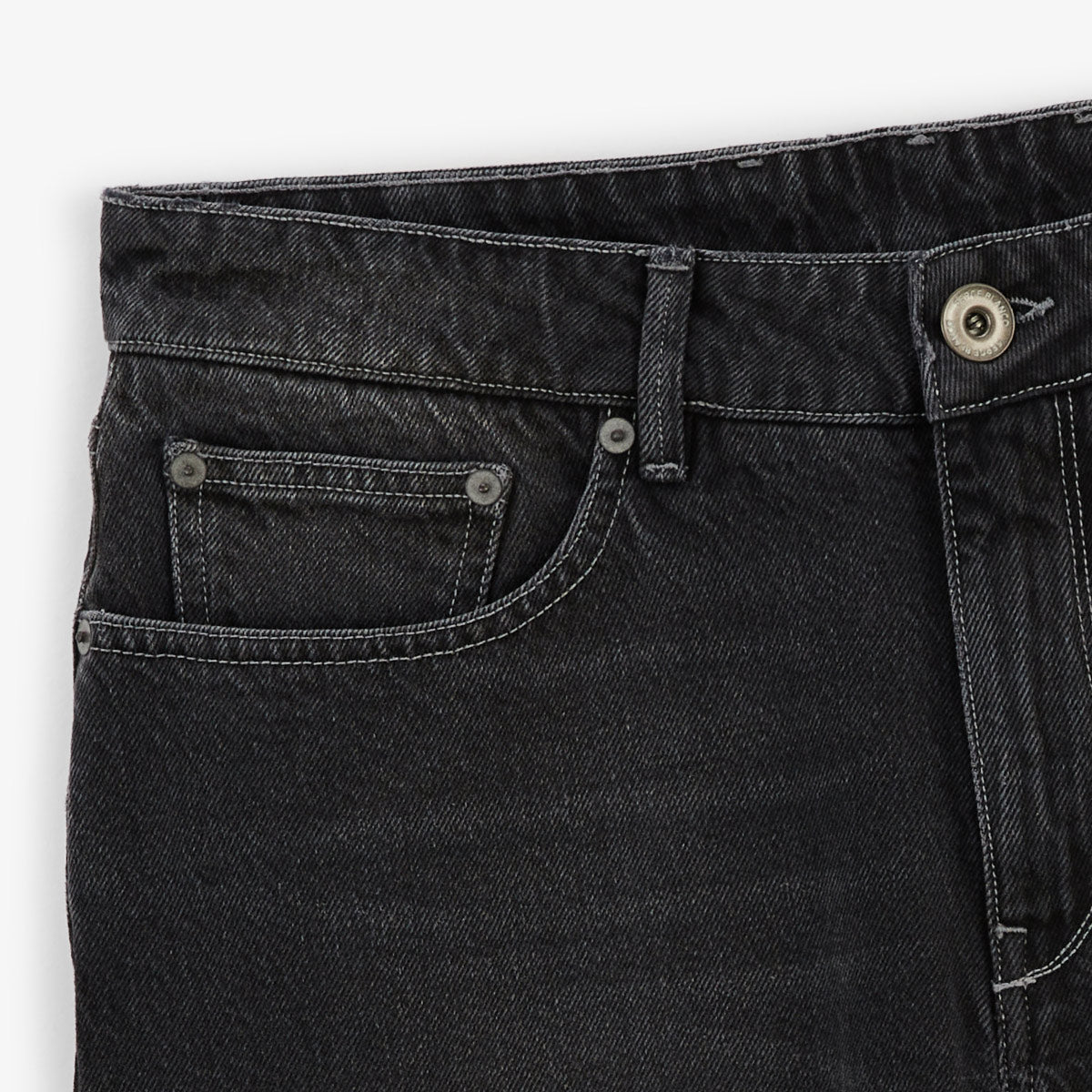 Bermudas 331 ajustadas fijas en denim gris oscuro HOMBRE SERGE BLANCO