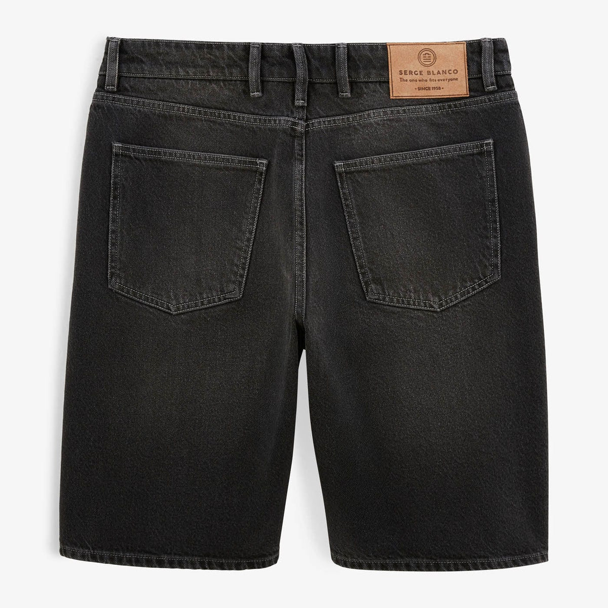 Bermudas 331 ajustadas gris oscuro para hombre Serge Blanco