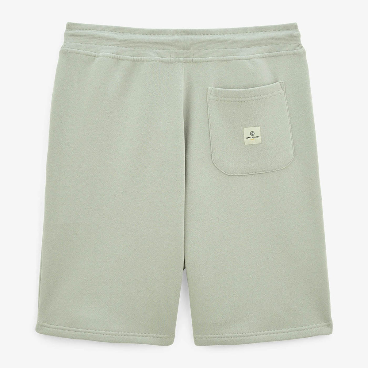 Bermudas Basile de felpa para hombre gris perla Serge Blanco