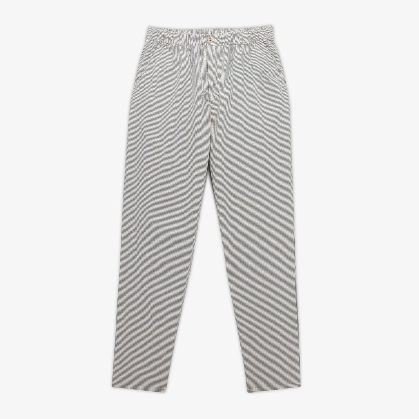 Pantalón chino 549 de algodón a rayas tenis crudo para hombre SERGE BLANCO